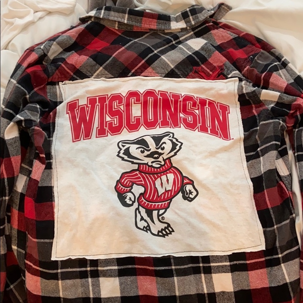 University of Wisconsin-Madison Vintage Flannel